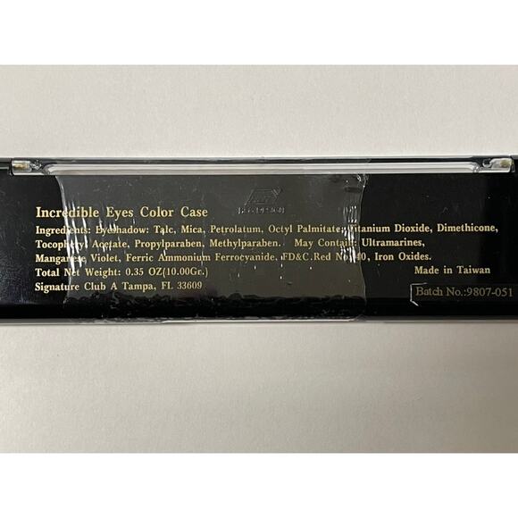 Signature Club A 5 Eyeshadows in Browns Incredible Eyes Color Case NEW # 10 - Picture 2 of 3